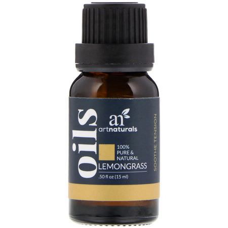 Art Naturals Lemongrass Oil - 檸檬草油, 香精油, 香薰, 沐浴
