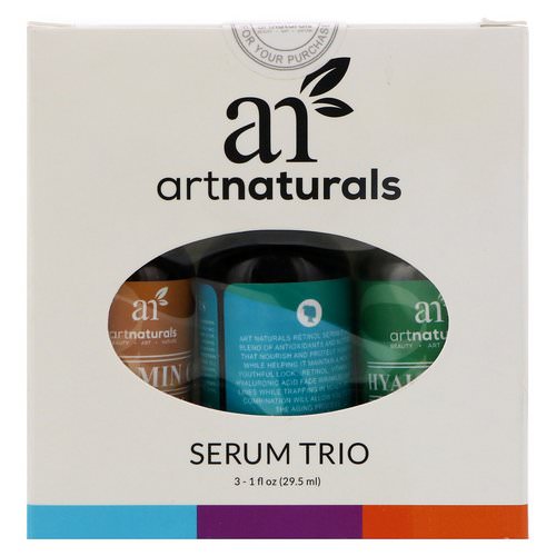 Artnaturals, Serum Trio Set, 3 Serums, 1 fl oz (29.5 ml) Each Review