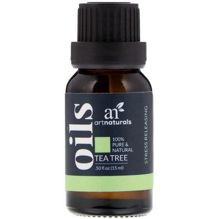 Art Naturals Tea Tree Oil - 茶樹油, 清潔, 純化, 精油