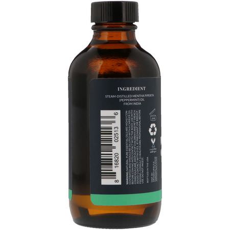 薄荷油, 提神: Artnaturals, Therapeutic Grade Essential Oil, Peppermint Oil, 4 fl oz (118 ml)