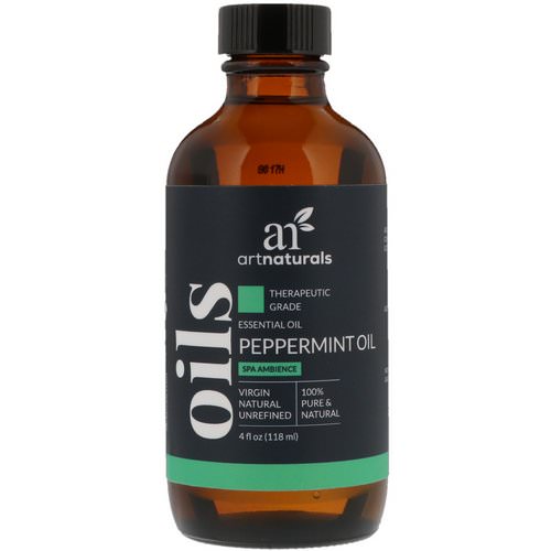 Artnaturals, Therapeutic Grade Essential Oil, Peppermint Oil, 4 fl oz (118 ml) Review