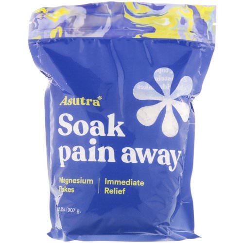 Asutra, Soak Pain Away, Magnesium Flakes, 2 lbs (907 g) Review