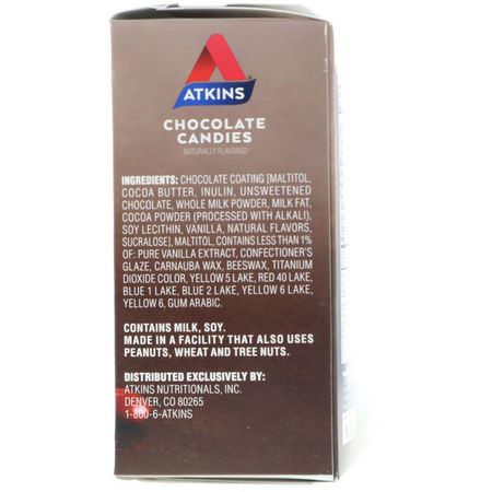 Atkins Chocolate Snack Bars - 小吃店, 糖果, 巧克力