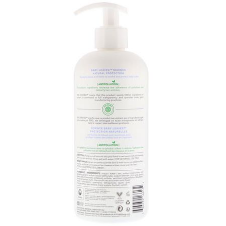沐浴露, 多合一嬰兒洗髮水: ATTITUDE, Baby Leaves Science, 2-In-1 Natural Shampoo & Body Wash, Almond Milk, 16 fl oz (473 ml)