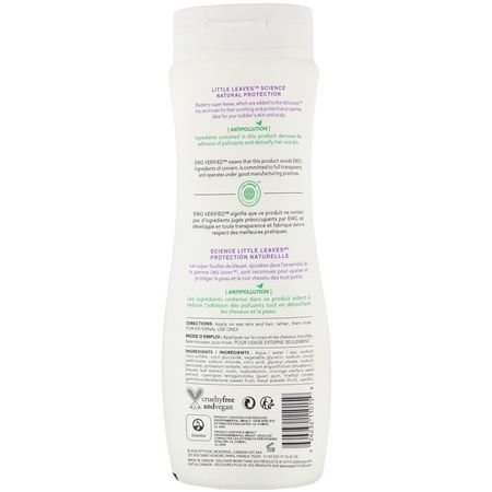 沐浴露, 多合一嬰兒洗髮水: ATTITUDE, Little Leaves Science, 2-In-1 Shampoo & Body Wash, Vanilla & Pear, 16 fl oz (473 ml)
