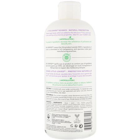 泡泡浴, 淋浴: ATTITUDE, Little Leaves Science, Bubble Wash, Vanilla & Pear, 16 fl oz (473 ml)