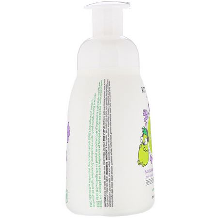 淋浴, 沐浴: ATTITUDE, Little Leaves Science, Foaming Hand Soap, Vanilla & Pear, 10 fl oz (295 ml)
