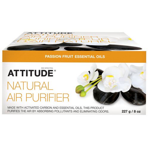 ATTITUDE, Natural Air Purifier, Passion Fruit, 8 oz (227 g) Review