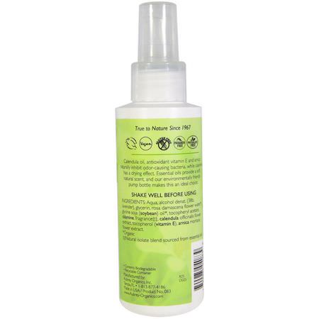 金盞花, 乳液: Aubrey Organics, Calendula Blossom Deodorant, Natural Spray, 4 fl oz (118 ml)