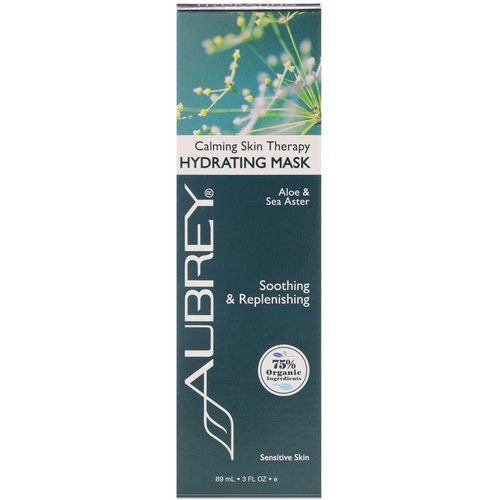 Aubrey Organics, Calming Skin Therapy, Hydrating Mask, Sensitive Skin, 3 fl oz (89 ml) Review