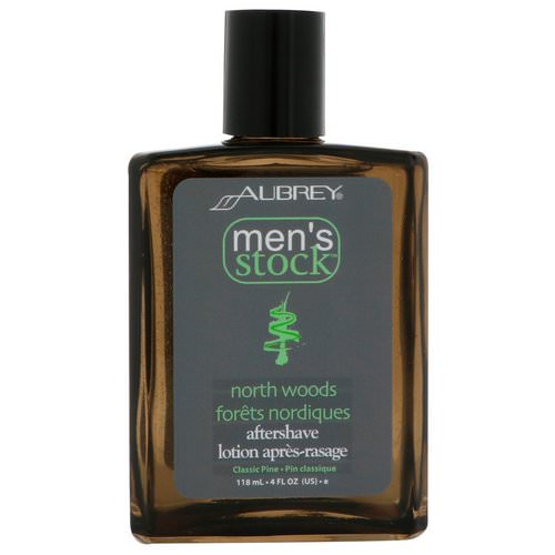 Aubrey Organics, Men's Stock, North Woods After Shave, Classic Pine, 4 fl oz (118 ml) Review
