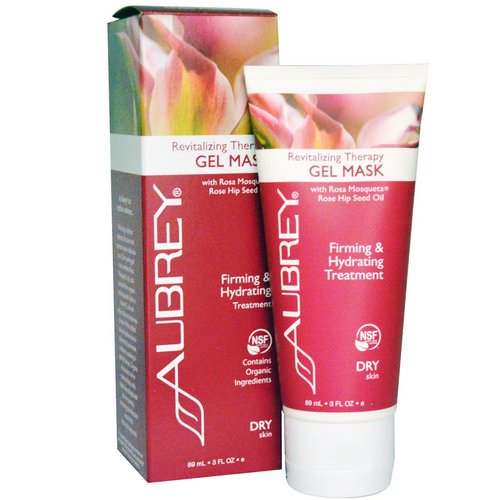 Aubrey Organics, Revitalizing Therapy Gel Mask, Dry Skin, 3 fl oz (89 ml) Review