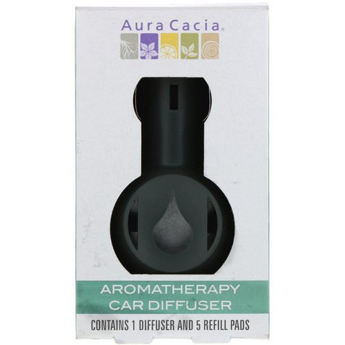 Aura Cacia, Aromatherapy Car Diffuser, 1 Diffuser Review