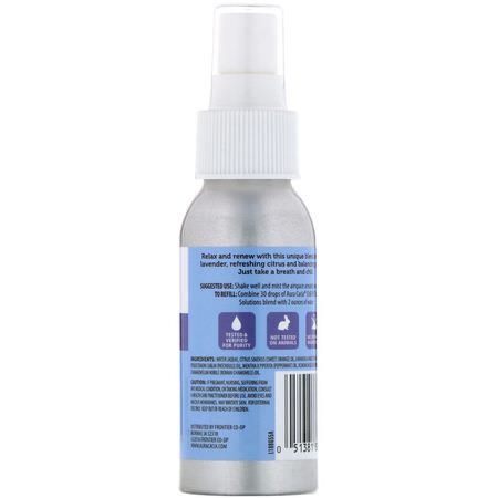 空氣清新劑: Aura Cacia, Chill Pill, Essential Solutions Mist, 2 fl oz (59 ml)