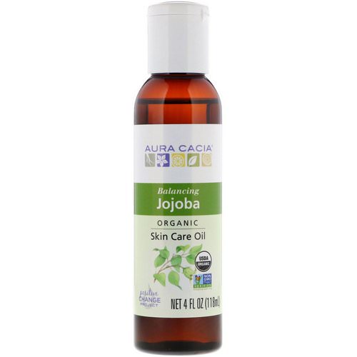 Aura Cacia, Organic, Skin Care Oil, Balancing Jojoba, 4 fl oz (118 ml) Review