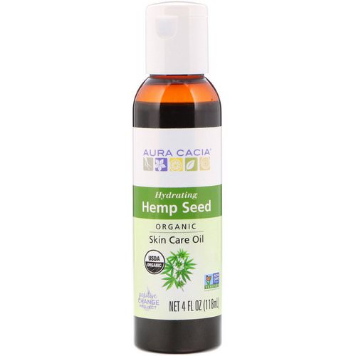 Aura Cacia, Organic, Skin Care Oil, Hemp Seed, 4 fl oz (118 ml) Review