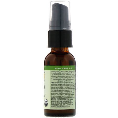 乾燥皮膚發癢: Aura Cacia, Organic Tamanu Oil, Nourishing, 1 fl oz (30 ml)