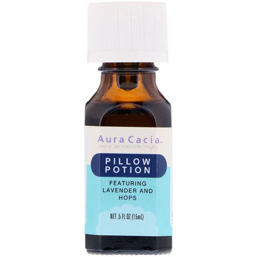 Aura Cacia, Pillow Potion, Lavender And Hops, .5 fl oz (15 ml) Review