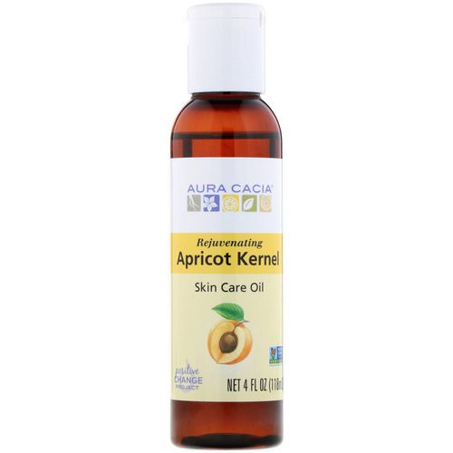 Aura Cacia, Skin Care Oil, Rejuvenating Apricot Kernel, 4 fl oz (118 ml) Review