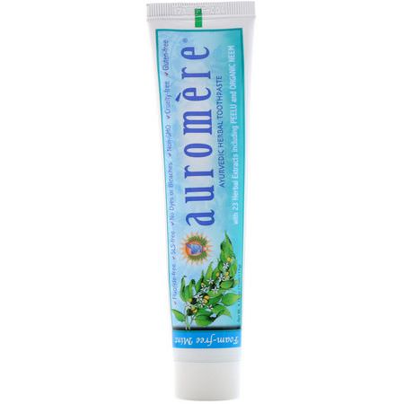 Auromere Fluoride Free - 無氟化物, 牙膏, 口腔護理, 沐浴