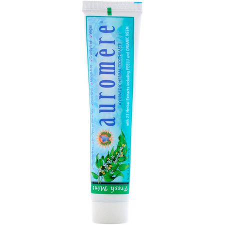 Auromere Fluoride Free - 無氟化物, 牙膏, 口腔護理, 浴