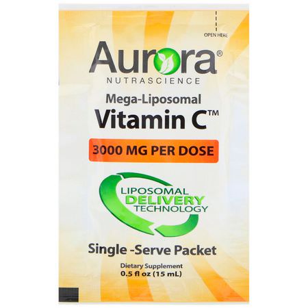 Aurora Nutrascience Liposomal Vitamin C Cold Cough Flu - 流感, 咳嗽, 感冒, 脂質體維生素C