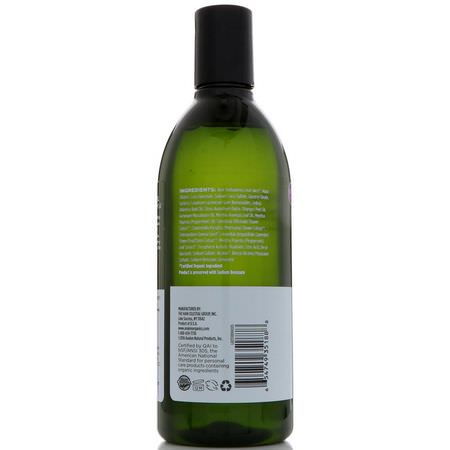 沐浴露, 沐浴露: Avalon Organics, Bath & Shower Gel, Revitalizing Peppermint, 12 fl oz (355 ml)