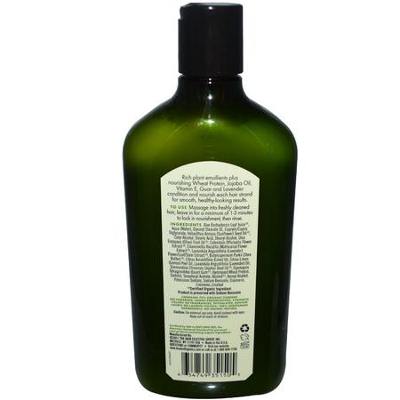 護髮素, 護髮: Avalon Organics, Conditioner, Nourishing, Lavender, 11 oz (312 g)