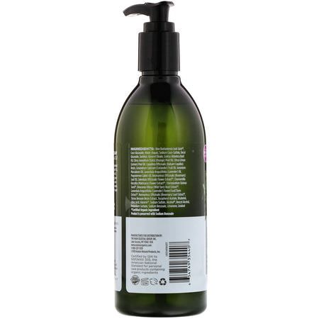 洗手液, 淋浴: Avalon Organics, Glycerin Hand Soap, Rejuvenating Rosemary, 12 fl oz (355 ml)