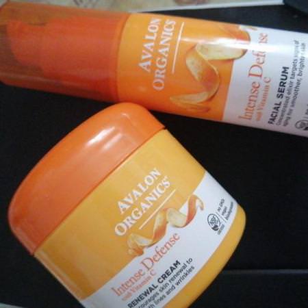 Avalon Organics Face Moisturizers Creams Vitamin C Beauty - 維生素C, 面霜, 面部保濕劑, 美容