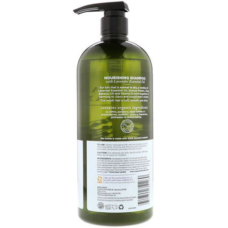洗髮, 護髮: Avalon Organics, Shampoo, Nourishing Lavender, 32 fl oz (946 ml)