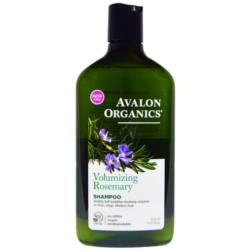 Avalon Organics, Shampoo, Volumizing, Rosemary, 11 fl oz (325 ml) Review