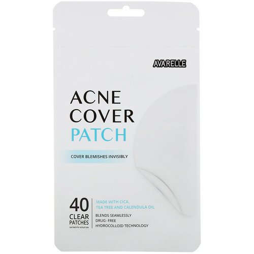 Avarelle, Acne Cover Patch, 40 Clear Patches Review