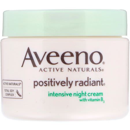 Aveeno Night Moisturizers Creams - 夜間保濕霜, 乳霜, 面部保濕霜, 美容