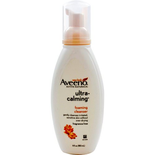 Aveeno, Active Naturals, Ultra-Calming, Foaming Cleanser, Fragrance Free, 6 fl oz (180 ml) Review