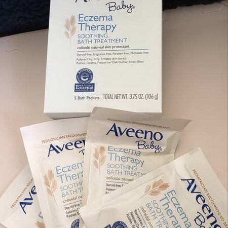 Aveeno Baby Skin Treatments Eczema - 濕疹, 皮膚護理, 嬰兒皮膚護理, 頭髮