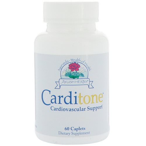 Ayush Herbs, Carditone, 60 Caplets Review