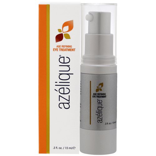Azelique, Age Refining Eye Treatment, with Azelaic Acid, Rejuvenating and Hydrating, No Parabens, No Sulfates, .5 fl oz (15 ml) Review