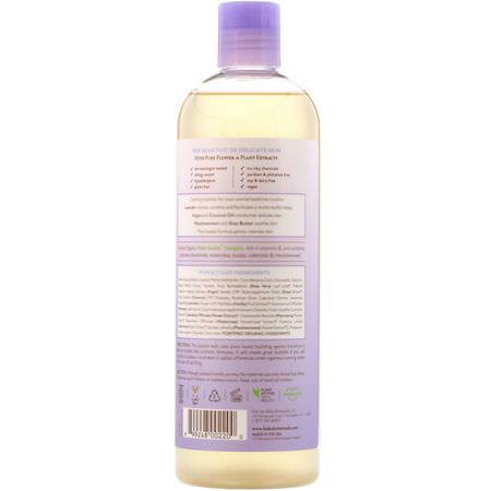 泡泡浴, 淋浴: Babo Botanicals, Calming Shampoo, Bubble Bath & Wash, Lavender & Meadowsweet, 15 fl oz (450 ml)