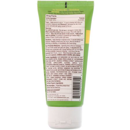 身體防曬霜: Babo Botanicals, Clear Zinc Sunscreen, 30 SPF, Summer Scent, 3 fl oz (89 ml)