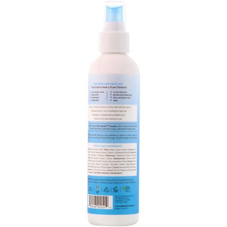 預防蝨子, 安全: Babo Botanicals, Lice Repel Conditioning Spray, 8 fl oz (237 ml)