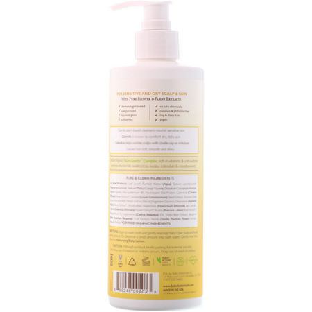 沐浴露, 嬰兒沐浴露: Babo Botanicals, Moisturizing Baby Shampoo & Wash, Oatmilk Calendula, 16 fl oz (473 ml)