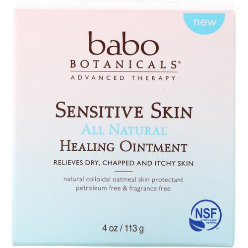 Babo Botanicals, Sensitive Skin, All Natural, Healing Ointment, 4 oz (113 g) Review