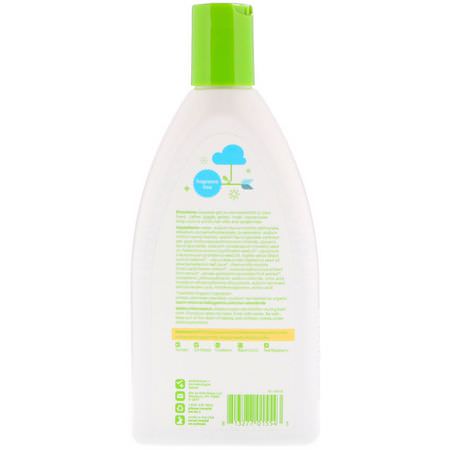 沐浴露, 多合一嬰兒洗髮水: BabyGanics, Conditioning Shampoo + Body Wash, Fragrance Free, 12 fl oz (354 ml)