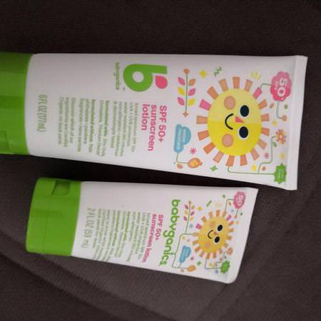 BabyGanics Baby Sunscreen Body Sunscreen - 身體防曬霜, 沐浴露, 嬰兒防曬霜