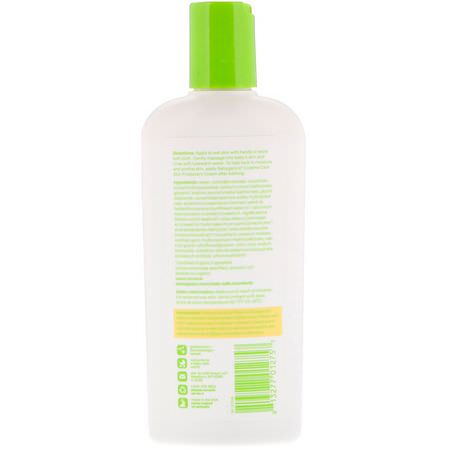 沐浴露, 嬰兒沐浴露: BabyGanics, Moisturizing Therapy Cream Wash, Naturally Soothing, 8 fl oz (236 ml)