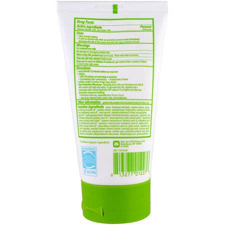 身體防曬霜: BabyGanics, Pure Mineral Sunscreen Lotion, SPF 30, 4 oz (118 ml)