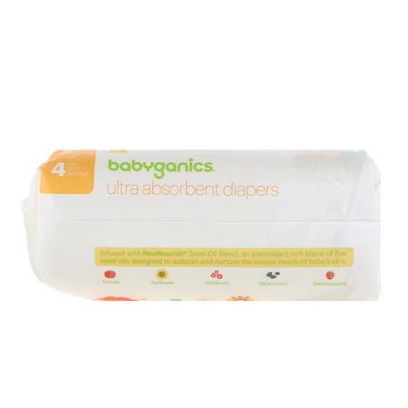 BabyGanics Disposable Diapers - 一次性尿布, 尿布, 兒童