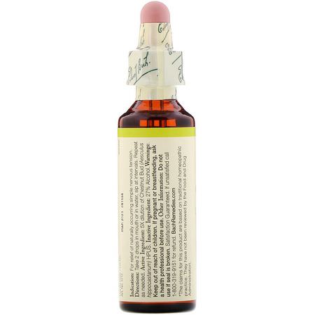 順勢療法, 花: Bach, Original Flower Remedies, Chestnut Bud, 0.7 fl oz (20 ml)