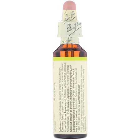 順勢療法, 花: Bach, Original Flower Remedies, White Chestnut, 0.7 fl oz (20 ml)